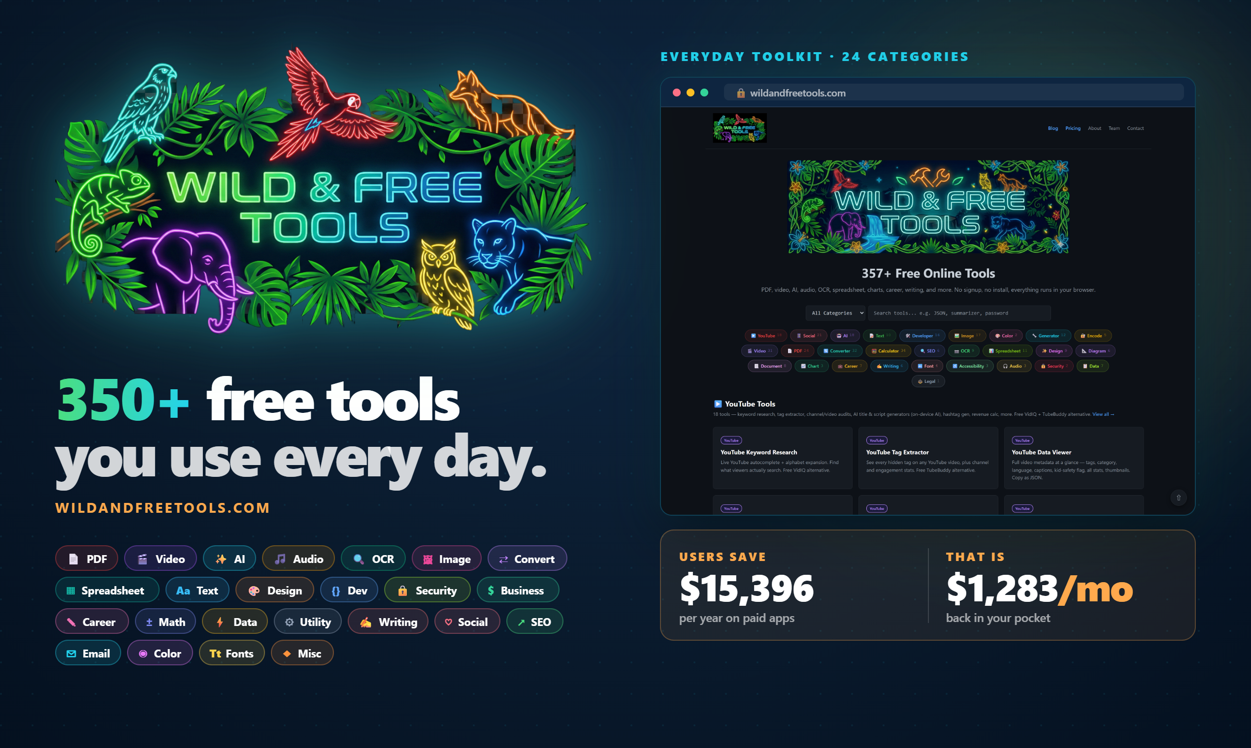 Thumbnail D — Brand + homepage shot